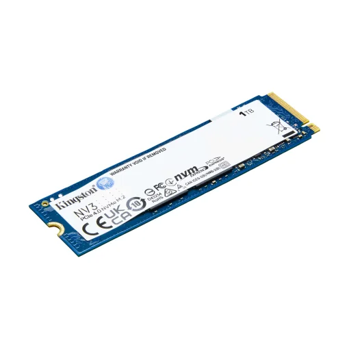 Cod. SN:501 SSD KINGSTON NV3 M.2 / 1 TB / 6.000MB Lectura y escritura 4.000MB / 2280 / PCIe 4.0 x4 NVMe