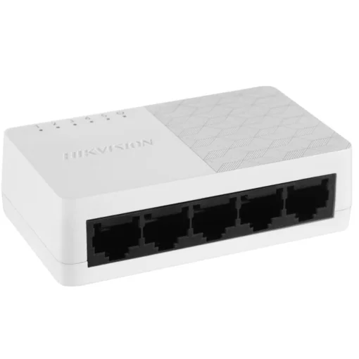 Cod. 128 Switch HIKVISION DS-3E0105D-O / 5 puertos RJ45 10/100Mbps / MDI/MIDX / Plug &amp; play&lt;