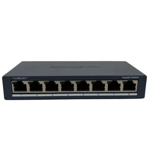 Cod. 130 Switch Gigabit HIKVISION DS-3E0508-O / 8 puertos RJ45 1000Mbps / Conmutación 16 Gbps / Carcasa metálica / Plug &amp; play