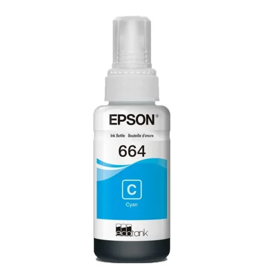 Cod.040 Tinta EPSON T664220 CIAN/Impresoras Tinta Continua L/70 ml.