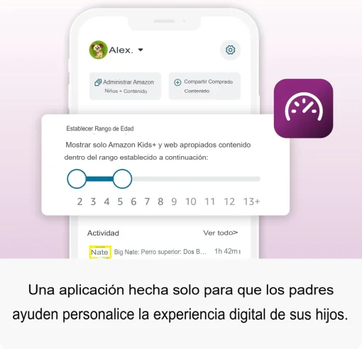 Cod. 126 Tablet Amazon fire HD 10 Kids Pro / 10.1&quot; Full HD 1080p / RAM 3GB, 32GB Alm. (Soporta microSD de 1TB) / Libros, videos, Juegos Educativos (1 año Amazon Kids+) / controles parentales / Incl. funda nebulosa
