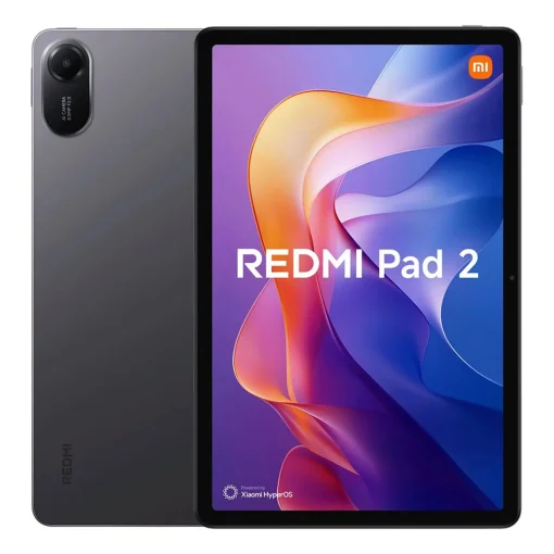 Cod.128 Tablet REDMI Pad 2 / Helio G100-Ultra / 11&quot; WQXGA (2560x1600) 90Hz / 4GB RAM, 128GB Alm. Exp. MicroSD (hasta 2TB) / Android 15 / Wi-Fi 5, BT 5.3 / Cam. post. 8MP, front. 5MP / Bat. 9000 mAh / Gris Grafito
