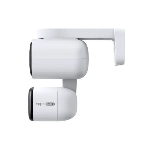 Cod. AT:379 C&aacute;mara Smart exterior/interior TP-Link Tapo C246D Dual 2K 360&deg; / Lente gran angular 125&deg; &amp; Teleobjetivo 6mm / Vista Nocturna Intelig. / Detecci&oacute;n AI (pers. masc. veh.) / Seg. autom&aacute;t. sincronizado / 8 puntos patrulla / Audio bidireccional / So