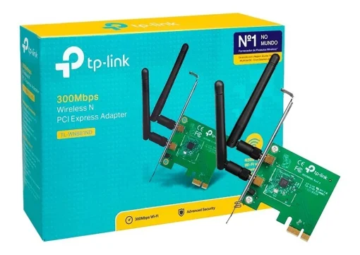 Cod.063 Tarjeta  Adaptador TL-WN881ND PCI Express Wireless N/300M