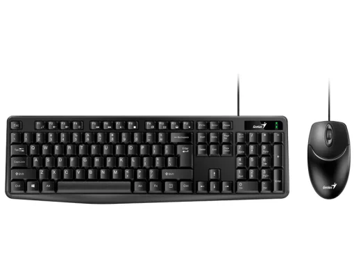 Cod. G:191 Kit Genius Teclado + Mouse 1000DPI KM-170 / Funci&oacute;n multimedia FN / USB / Espa&ntilde;ol