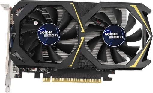 Cod. 204 Tarjeta de Video  GOLDEN AMOG GeForce GTX1050Ti / 4GB 128bit GDDR5 / HDMI/DVI-I/DisplayPort / PCI-E 3.0x16