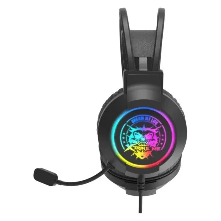 Cod. 111 Headphone Gaming XTRIKE ME GH-516 Stereo / sonido envolvente virtual 7.1 / ilum. RGB estática / Mic. omnidireccional / Interfaz USB / Cable 1.95 m