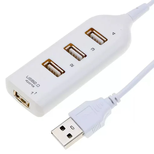 Cod. 366 HUB USB 2.0/1.1 / 4 puertos HI-SPEED