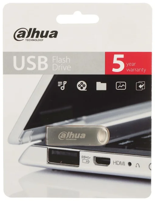 Cod. 214 Flash Memory DAHUA U106 Series / 16GB / USB 2.0 / metálica