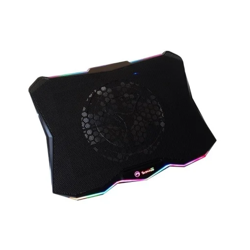 Cod. 100 Base de Enfriamiento P/Laptop MARVO Atlas 40 (FN-40) / hasta 17&quot; / iluminación RGB / Flujo de aire: 63CFM / 2 Puertos USB / Ángulo de soporte Ajustable