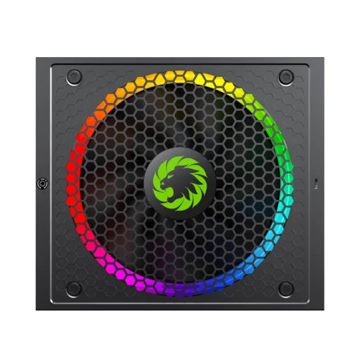 Cod. 161 Fuente de Poder GAMEMAX RGB-850 PRO BK / Modular / 850WATTS / Certificada 80+ Gold / Compatible NVIDIA Series RTX / AMD RT-RX (ATX 12V 2.31, EPS 12V 2.92) / 14CM ARGB FAN Silencioso (25 Modos de iluminación) Aura SYNC ASUS, GIGABYTE, MSI