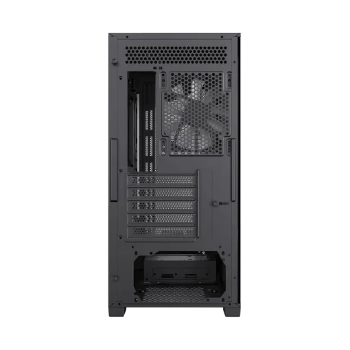 Cod. 316 Case GAMEMAX Defender TG BK/ lateral y frontal vidrios templados / 1*USB3.0 + 2*USB2.0 / Audio HD Compatible: GPU Serie RTX-40xx y enfriador CPU líquido 360 / Incluye: 4*ventiladores 12mm. ARGB