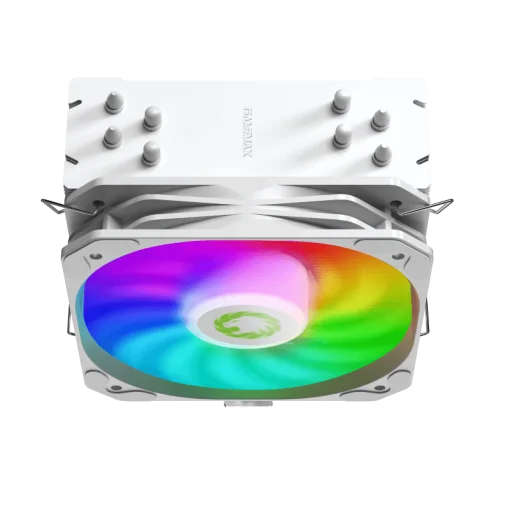 Cod. 164 Air Cooler P/CPU GAMEMAX SIGMA 540 ARGB / 4 tubos térmicos / HDT 3.0 / TDP-200W / acabado niquelado / compatible: Intel LGA1700/1200/115X y AMD AM5/AM4 / ARGB Aura 5V 3pin, PWM 4 pines