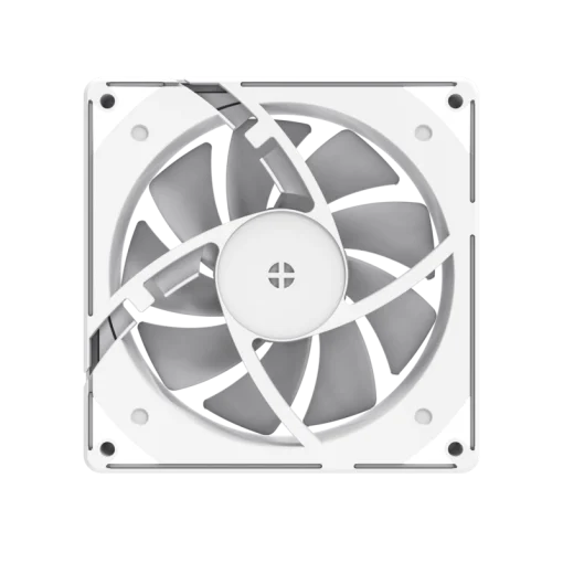 Cod. V:335 Kit Ventiladores PC GAMEMAX RA300 WH / 3*FAN120mm Luces ARGB / AURA 3 pin 5V (M/F), PWM 4 pines(M/F)