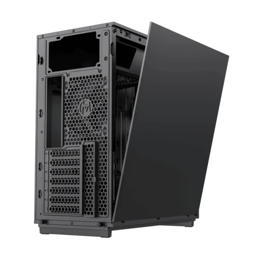 Cod. 370 Case GAMEMAX F46 DARK / ATX&nbsp;/ 1*USB-C, 2*USB3.0 / frontal Mesh Optimizado P/Flujo de Aire&nbsp;y marco de acero&nbsp;/ admite refri. l&iacute;quida 360&deg; &amp; VGA 350mm / M&oacute;dulo I/O intercambiables / Incluye 4*Fans120mm