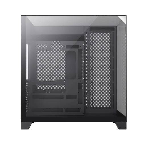 Cod. 309 Case GAMEMAX Infinity Plus Black / ATX / USB3.1/USB-C / Diseño Vista Panorámica 3 lados vidrios templados / cables y tubos ocultos / admite: refri. líquida 360°, VGA 400mm &amp; soporta hasta 8 fans