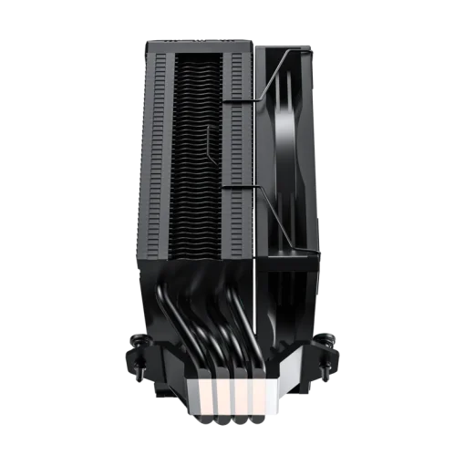 Cod. 171 Air Cooler CPU GAMEMAX Sigma 520 Digital BK ARGB / Pantalla digital / 4*tubos térmicos TDP: 220W / Vent. smart 800-1800RPM / Compatible: Intel LGA1851/1700/1200/115X y AMD AM5/AM4 / Sincronización MB ARGB / PWM 4 pines