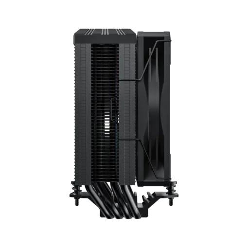 Cod. 171 Air Cooler CPU GAMEMAX Sigma 520 Digital BK ARGB / Pantalla digital / 4*tubos térmicos TDP: 220W / Vent. smart 800-1800RPM / Compatible: Intel LGA1851/1700/1200/115X y AMD AM5/AM4 / Sincronización MB ARGB / PWM 4 pines