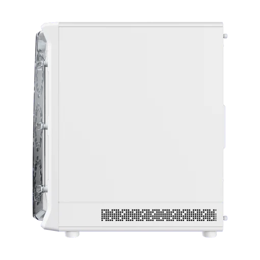 Cod. 355 Case GAMEMAX Starlight 2 AW / ATX / USB-C, USB3.0, USB2.0 / lat. vidrio templado y Fron. Diseño de panel acrílico transparente / Bloqueo interruptor de niños / admite refri. líquida 360° &amp; VGA 330mm / Incluye 6*Fans ARGB 120mm