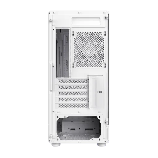 Cod. 326 Case GAMEMAX Focus MW / lateral vidrio templado, frontal Mesh ABS / 1*USB3.0 + 1*USB2.0 + 1*Tipo-C / Audio HD / Soporta enfriamiento liquido 240mm / Incluye: 3*ventiladores 120mm
