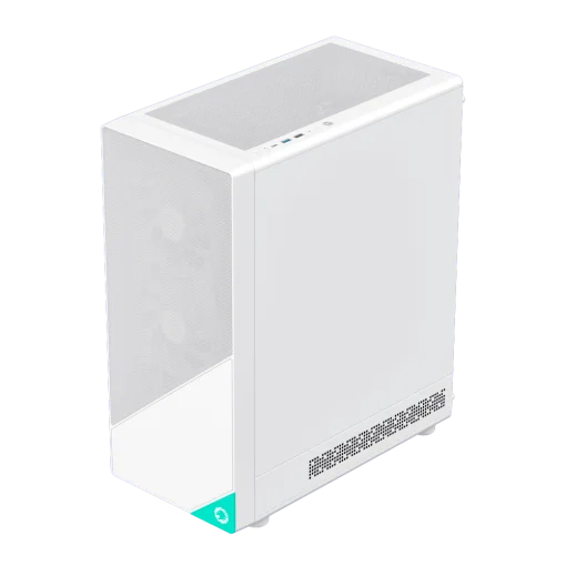 Cod. 326 Case GAMEMAX Focus MW / lateral vidrio templado, frontal Mesh ABS / 1*USB3.0 + 1*USB2.0 + 1*Tipo-C / Audio HD / Soporta enfriamiento liquido 240mm / Incluye: 3*ventiladores 120mm