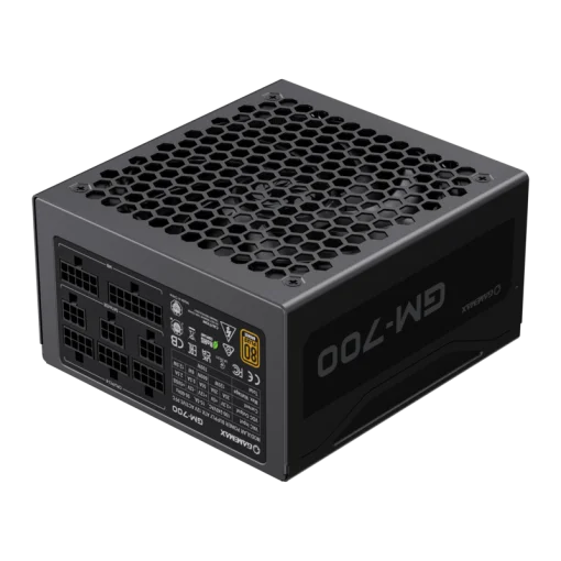 Cod. G:130 Fuente de Poder GAMEMAX GM-700 Modular / 700Watts / Certificación 80 Plus Bronze / 14CM Ventilador /100-240V/ATX P/PC