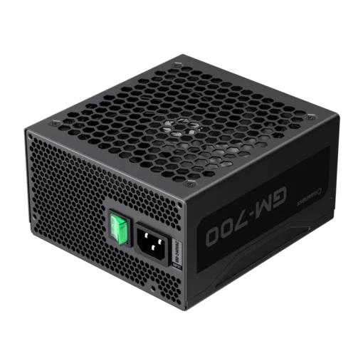 Cod. G:130 Fuente de Poder GAMEMAX GM-700 Modular / 700Watts / Certificación 80 Plus Bronze / 14CM Ventilador /100-240V/ATX P/PC