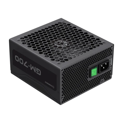 Cod. G:130 Fuente de Poder GAMEMAX GM-700 Modular / 700Watts / Certificación 80 Plus Bronze / 14CM Ventilador /100-240V/ATX P/PC