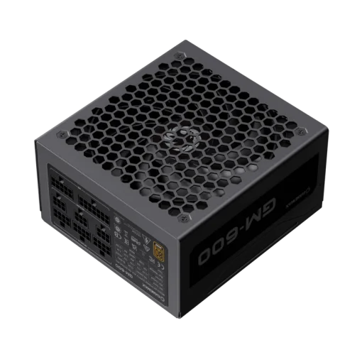 Cod. G:129 Fuente de Poder GAMEMAX GM-600 Modular / 600Watts / Certificación 80 Plus Bronze / 14CM Ventilador /100-240V/ATX P/PC