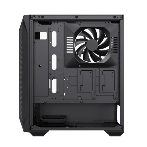 Cod. 399 Case GAMEMAX Brufen COC / E-ATX / Panel frontal Mesh corte en diamante / vidrio templado con bisagra lateral / 2*USB3.0, USB-C, USB2.0 / Incluye 5*Fans (1*Fan Turbo 14CM COC P/MB + 4 Fans 12CM ARGB + Controlador V5.0 PWM+ARGB hub + Control remoto