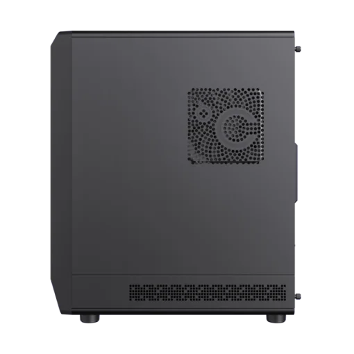 Cod. 351 Case GAMEMAX FORGE COC / M-ATX / USB-C, USB3.0, USB2.0 / lat. vidrio templado y fron. diseño parrila ABS / Bloqueo interruptor de niños / audio HD / COC 1*Turbo Fan P/MB / Incluye 4*Fans ARGB 120mm