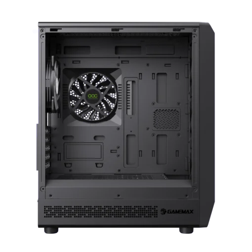 Cod. 351 Case GAMEMAX FORGE COC / M-ATX / USB-C, USB3.0, USB2.0 / lat. vidrio templado y fron. diseño parrila ABS / Bloqueo interruptor de niños / audio HD / COC 1*Turbo Fan P/MB / Incluye 4*Fans ARGB 120mm