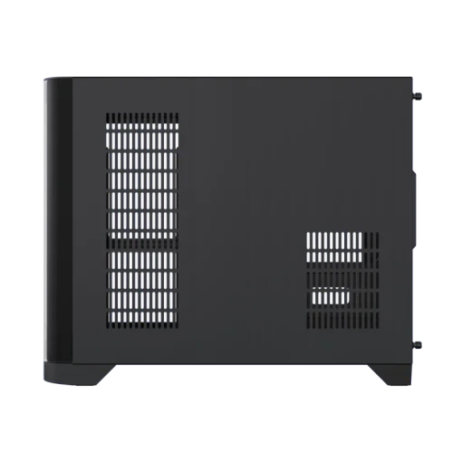 Cod. 346 Case GAMEMAX HYPE-M BK / M-ATX / 1*USB3.0, 2*USB2.0 / vidrio templado curvo panorámico / admite tarjetas NVIDIA Serie 4000 &amp; refri. líquida 360° / Incluye 3*Fans 120mm ARGB + Controlador PWM ARGB HUB