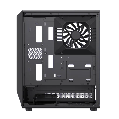 Cod. 349 Case GAMEMAX Vista COC AB / ATX / USB-C, USB3.0, USB2.0 / panorámica de 262° vidrio templado / Arquitectura de refrigeración y overclocking COC 1*Turbo Fan P/MB / Incluye 5*Fans 120mm ARGB