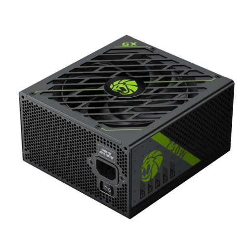 Cod. 154 Fuente de Poder GAMEMAX GX750 PRO Black (ATX3.1 PCIe5.1) Modular / 750Watts / Certificada 80 Plus Gold / Compatible ATX3.1 y PCIe5.1 (conexión 12V-2x6 P/tarjetas GPU RTX40) /135MM Ventilador /100-240V / ATX