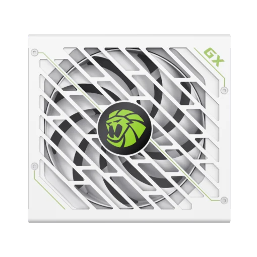 Cod. 156 Fuente de Poder GAMEMAX GX750 PRO WH (ATX3.1 PCIe5.1) Modular / 750Watts / Certificada 80 Plus Gold / Compatible ATX3.1 y PCIe5.1 (conexión 12V-2x6 P/tarjetas GPU RTX40) /135MM Ventilador /100-240V / ATX