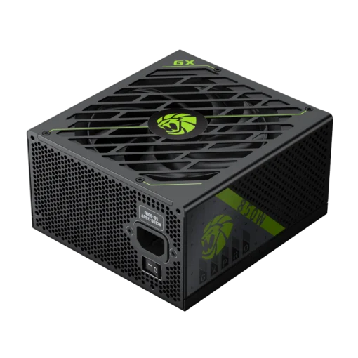 Cod. 155  Fuente de Poder GAMEMAX GX850 PRO BK (ATX3.1 PCIe5.1) Modular / 850Watts / Certificada 80 Plus Gold / Compatible ATX3.1 y PCIe5.1 (conexión 12V-2x6 P/tarjetas GPU RTX40) /135MM Ventilador /100-240V / ATX