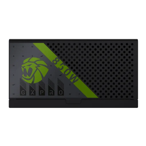 Cod. 155  Fuente de Poder GAMEMAX GX850 PRO BK (ATX3.1 PCIe5.1) Modular / 850Watts / Certificada 80 Plus Gold / Compatible ATX3.1 y PCIe5.1 (conexión 12V-2x6 P/tarjetas GPU RTX40) /135MM Ventilador /100-240V / ATX