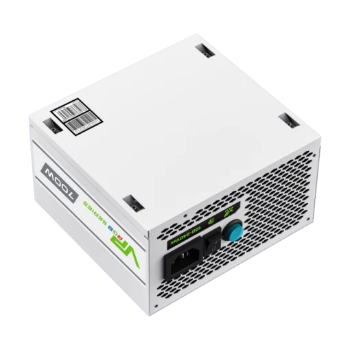 Cod. 145 Fuente de Poder GAMEMAX VP-700-M-RGB WH / Semi-Modular / Certificado 80 Plus Bronze / 700Watts / 12CM Ventilador RGB / ATX P/PC