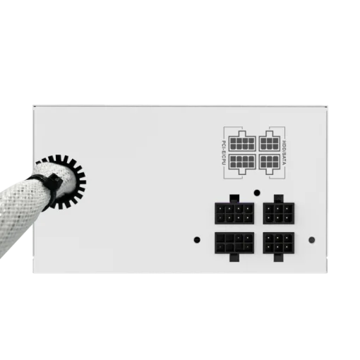 Cod. 145 Fuente de Poder GAMEMAX VP-700-M-RGB WH / Semi-Modular / Certificado 80 Plus Bronze / 700Watts / 12CM Ventilador RGB / ATX P/PC