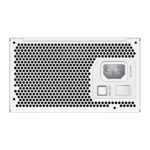 Cod. 159 Fuente de Poder GAMEMAX RGB-850 PRO WH / Modular / 850WATTS / Certificada 80 + Gold / 14CM ARGB FAN /sincronización con placas base RGB compatibles de ASUS, GIGABYTE, MSI y ASRock