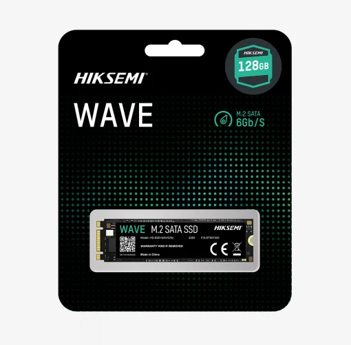 Cod. SM:359 SSD M.2 HIKSEMI 128GB WAVE(N) SSD / 3D NAND / 2280 /SATA III 6 Gb/s