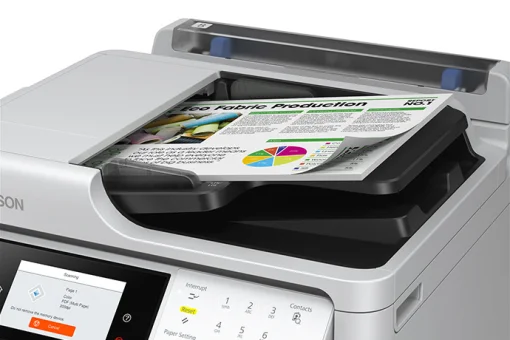 Cod. 195 Impresora EPSON WorkForce Pro WF-C5810 / Multifunción (Imprime, Copia, Escanea, ADF, Fax) / Wi-Fi, Red Ethernet, USB / Pantalla LCD 4,3&quot; táctil a color 