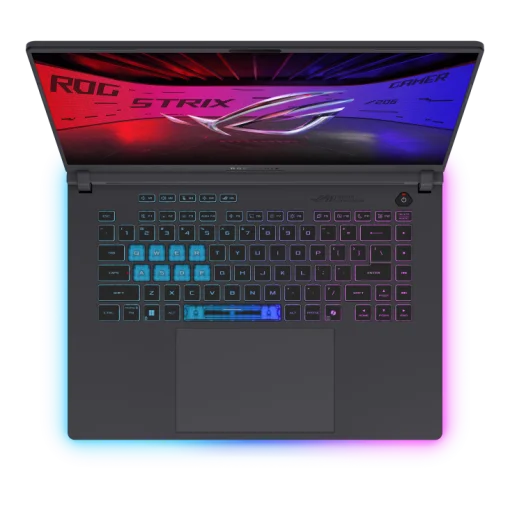 Cod. 1770 ASUS ROG Strix G16 (2025) G615 / Intel® Core™ i7 14650HX 14.ª Gen. (30 MB caché, hasta 5.2GHz, 16 núcleos) / 32GB DDR5 / 1TB SSD PCIe® 4.0 / NVIDIA® GeForce RTX™ 5060 GDDR7 8GB / 16&quot; FHD+ (1920 x 1200, WUXGA) 165Hz, RGB: 100% / Windows 11 / Wi-F