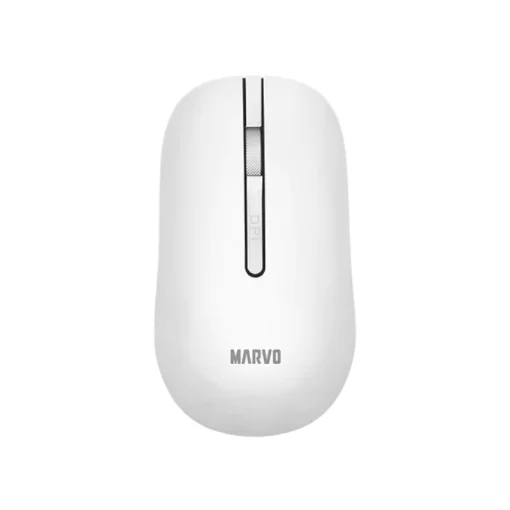 Cod. M:230 Kit Marvo Wireless WS009, Teclado + Mouse óptico 1600DPI, 4 botones / 2.4GHz / Silencioso / Ergonómico / Soporte P/Móvil o tablet