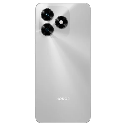 Cod. 347 HONOR X5c Plus / 256GB Rom / (6+6)GB RAM / Dual SIM / 6.74" HD+ 90Hz / Cam. Dual 50MP + 5MP Frontal / MagicOS 9 (Android 15) / Bat. 5.260 mAh / Plata Meteoro