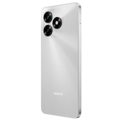Cod. 347 HONOR X5c Plus / 256GB Rom / (6+6)GB RAM / Dual SIM / 6.74" HD+ 90Hz / Cam. Dual 50MP + 5MP Frontal / MagicOS 9 (Android 15) / Bat. 5.260 mAh / Plata Meteoro