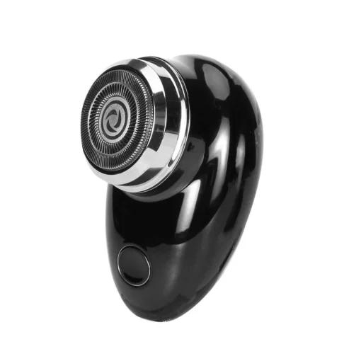 Cod. 1044 Mini Afeitadora Hyundai PHT-051 BK / 2W / 3D / Bat. 220 mAh / USB-C / Carga 1H, Uso 30 min. / peso 60g / pantalla indicador de carga