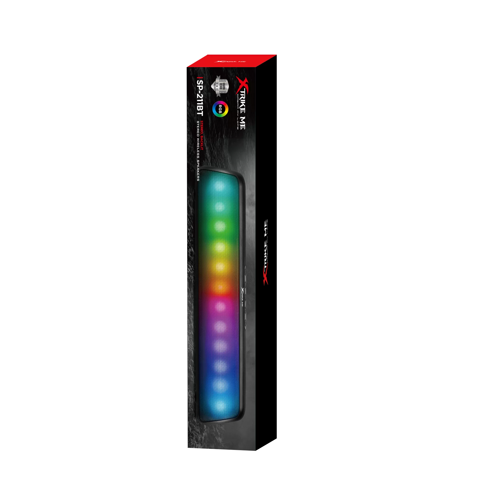 Xtrike Me Altavoces Gaming y PC BT 5.0 Sonido Estéreo con Luz RGB SK-503